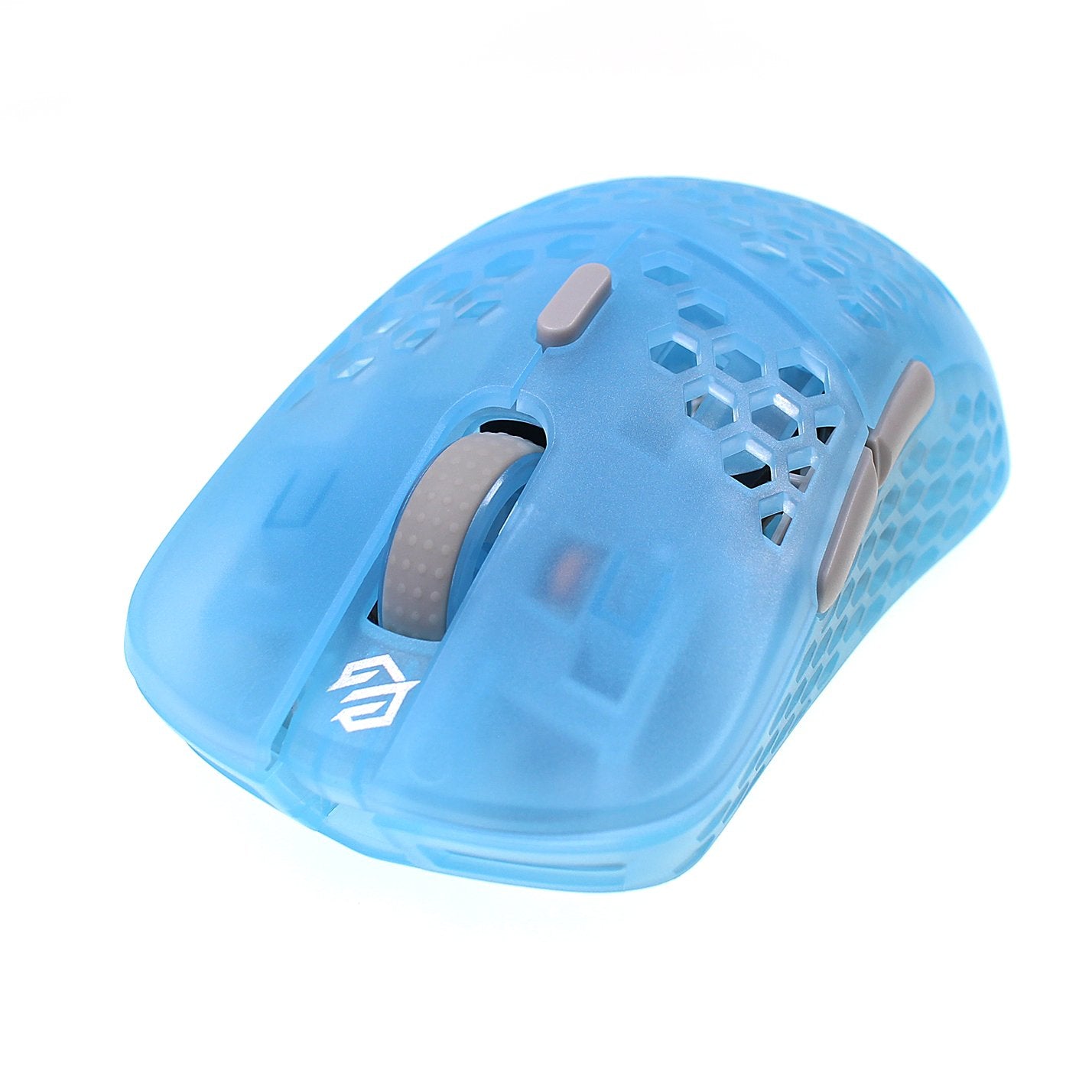G-wolves Hati Small HTS Transparent Blue Wired Gaming Mouse : Inc – Addice Inc