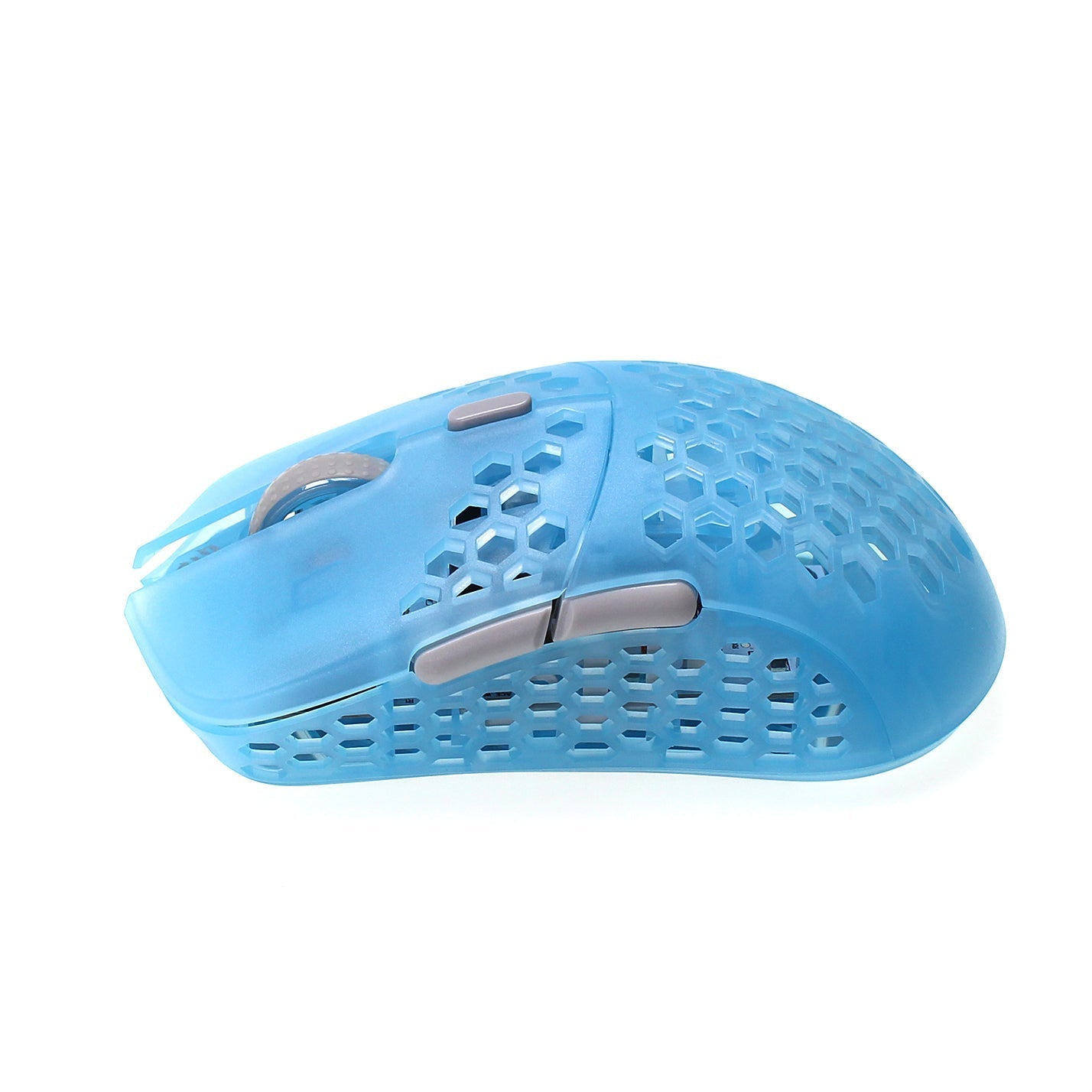 G-wolves Hati Small HTS Transparent Blue Wireless Gaming Mouse