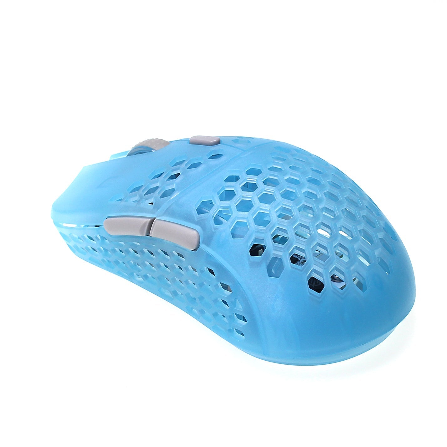 G-wolves Hati Small HTS Transparent Blue Wireless Gaming Mouse