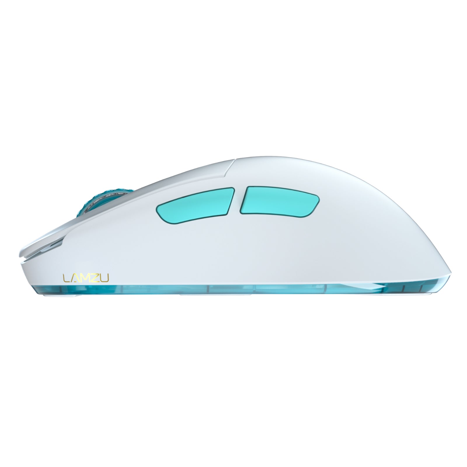 LAMZU Atlantis Superlight Mini Wireless Mouse Polar White :Addice